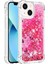 İphone 15 Artı Yumuşak Tpu Telefon Kasası Parıltı Işıltı Hızlı Ve Akan Kapak Pembe (Yurt Dışından) 1