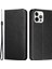 Iphone 15 Pro Karbon Fiber Doku Pu Deri+Tpu Cüzdan Kılıfı Standı Telefon Kapağı-Siyah (Yurt Dışından) 1