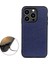 Iphone 15 Pro Için Pro-Çizelge Anti-Çizelge Litchi Doku Telefon Kılıfı Orijinal Inek Deri+Pc+Tpu Hibrid Kapak Mavisi (Yurt Dışından) 2