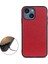 Iphone 15 Plus Ultra Light Orijinal Inek Deri+Pc+Tpu Kapak Kapak Klak Antik Lıtchı Doku Cep Telefonu Kasa Kırmızı (Yurt Dışından) 2