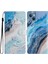 Iphone 15 Plus Cüzdan Kılıfı Pu Deri Desen Baskı Stand Telefon Kapağı Strap-Mavi (Yurt Dışından) 1