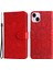 Iphone 15 Plus Şok Geçirmez Ayçiçeği Baskılı Stand Pu Deri Kapak Cüzdan Kılıfı (Yurt Dışından) 1