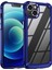 Iphone 15 Artı Çizgiye Karşı Ön Plana Çıkma Pc+Tpu Telefon Kapağı Alaşım Lens Çerçeve Mavisi İle (Yurt Dışından) 1