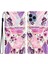 Iphone 15 Pro Için Stand Telefon Kılıfı Desen Baskı Pu Deri Cüzdan Kapağı Strap-Purple (Yurt Dışından) 1