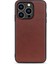 Iphone 15 Pro Shockproof Cep Telefonu Için Gerçek Inek Deri+Tpu Telefon Kılıfı (Yurt Dışından) 1