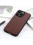 Iphone 15 Pro Shockproof Cep Telefonu Için Gerçek Inek Deri+Tpu Telefon Kılıfı (Yurt Dışından) 3