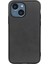 Iphone 15 Pc+Tpu+Pu Deri Telefon Kılıfı Inkok Dokusu Düşünce Drop Kapak Blak (Yurt Dışından) 1
