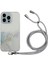 Iphone 15 Pro Marble Desen Için Kabartmalı Telefon Kılıfı Esnek Tpu Labyard-Gre Ile Başka Kapak (Yurt Dışından) 1