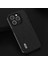 Iphone 15 Pro Max Anti-Slip Litchi Doku Doku Kılıf Cowhide Deri+Pc+Tpu Telefon Kapak Black (Yurt Dışından) 3