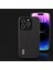 Iphone 15 Pro Max Anti-Slip Litchi Doku Doku Kılıf Cowhide Deri+Pc+Tpu Telefon Kapak Black (Yurt Dışından) 4