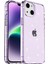 Iphone 15 Bump Düzeltili Koruyucu Kılıf Için Işıltılı Glitter Hard Pc+Yumuşak Tpu Telefon Kapak-Morası (Yurt Dışından) 1