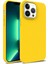 Iphone 15 Pro Starry Sky Serisi Mat Telefon Kapağı Buğday Samanı+Tpu Çevre Dostu Geri Sırt Sarı (Yurt Dışından) 1