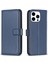 Iphone 15 Pro Max Anti-Cratch Cüzdan Stand Cep Telefonu Kapağı Tpu+Pu Deri Telefon Kılıf Mavisi (Yurt Dışından) 1