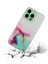 Iphone 15 Pro Için Yumuşak Tpu Telefon Kılıfı Kabartma Mermer Desen Koruyucu Telefon Kapak Yeşili (Yurt Dışından) 2