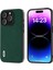 Iphone 15 Pro Max Çapraz Doku Telefon Kılıfı Cowhide Deri Kaplamalı Tpu+Pc Şok Geçirmez Kapak Yahudi (Yurt Dışından) 1