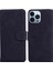 Pu Deri+Tpu Telefon Kapağı Iphone 15 Pro 15 Stand Telefon Kabuğu Cüzdan Düz Renk Mobil Kapak Black (Yurt Dışından) 1