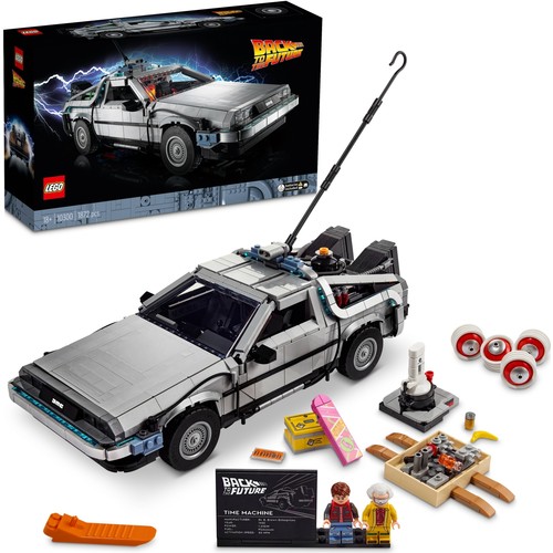 LEGO® Icons Geleceğe Dönüş Zaman Makinesi 10300