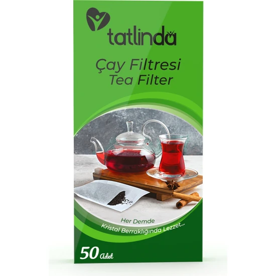 Tatlinda Çay Filtresi 50 Adet