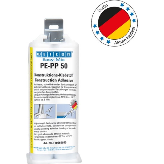 Weicon EasyMix PePp 50 Epoksi Reçine Sistemi, 50 ml Fiyatı