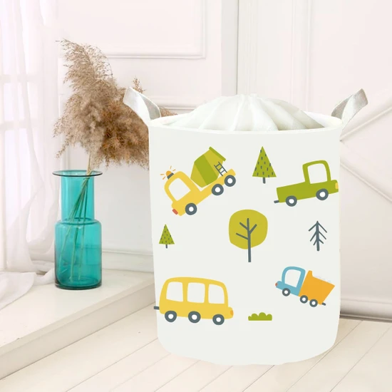 Tugu Home Baby Tugu Home&baby Çocuk Odası Katlanabilir Kirli Çamaşır ve Oyuncak Sepeti TUGU406-2108