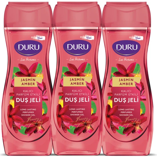 Duru Lux Perfumes Jasmin Amber Duş Jeli 3x450ml