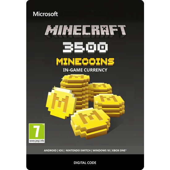 X-Box Minecraft: Minecoins Pack: 3500 Coins