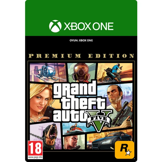 X-Box Grand Theft Auto V: Premium Edition