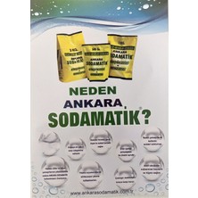 Ankara Sodamatik Kireç Önleyici ve Beyazlatıcı 1000 gr * 20 Adet (Tüller - Beyazlar - Renkliler)