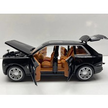 Hepsilazım Rolls Royce Metal Araba Model Araba 1:22 Ölçek Sesli Işıklı Kapılar Bagaj Kaput Açılır Model Araba