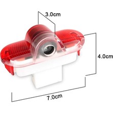 Autogp Vw Bora Kapı Altı Işık Lazer LED Logo Hoşgeldin Aydınlatma