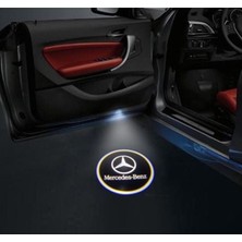 Auto Gp  Mercedes W117 Cla Kapı Altı Işık Lazer LED Logo Hoşgeldin Aydınlatması