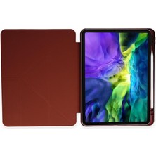 Peeq iPad Pro 10.5 Kılıf Kalemlikli Tri Folding Smart Katlanabilir Standlı 360 Tam Koruma Kılıf