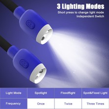 Breeze Led Okuma Işığı 1100mah Şarj Edilebilir Boyun Işığı, 3000-6000k Kitap Okuma Işığı (Yurt Dışından)