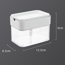 Breeze Sabunluk - Premium Bulaşık Sabunu Dispenseri Mutfak - Süngerlik Lavabo Bulaşık Sabunu Dispenseri (Yurt Dışından)