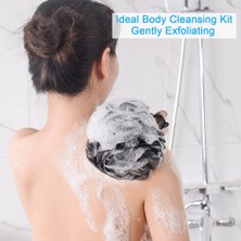 Breeze 4 Adet Siyah Çiçekli Banyo Topu Kademeli Ve Sabit Sürtünmeli Banyo Topları Banyo Malzemeleri Banyo Topları (Yurt Dışından)