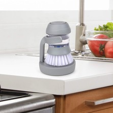 Breeze Esinti Sabun Dağıtım Palmiye Fırçası Mutfak Fırçası Bulaşık Lavabo Temizleme Mini Ovma Fırçası (Yurt Dışından)