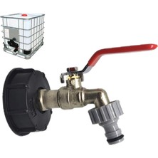 Breeze Ibc Tankı Adaptörü S60x6 Pirinç Musluk Vanası Boru Bağlantıları Yağmur Suyu Biçerdöverleri Için Ton Namlu Bağlantı Adaptörü Bağlantı Çıkış Bağlantısı (Yurt Dışından)