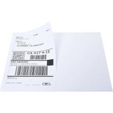 Breeze Yazdırılabilir A4 Kağıt, Lazer/Mürekkep Püskürtmeli Yazıcılar Için Etiket Boyutunda (A4) 297 X 210 Mm Beyaz Kendinden Yapışkanlı Kağıt. (Yurt Dışından)