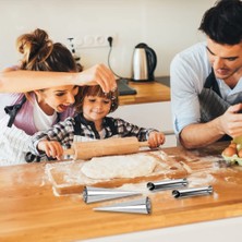 Gorgeous 20 Adet Krem Boynuz Kalıpları Paslanmaz Çelik Koni Boru Şekilli Kalıp Cannoli Tüpleri Için Temizleme Fırçası ile (Yurt Dışından)