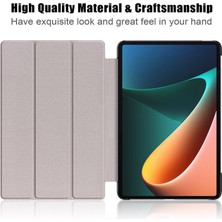 Gorgeous Xiaomi Mi Pad Için 5 Mı Pad 5 Pro Kılıf 11 Inç Tablet Kılıf Pu Kılıf Flip Case Tablet Ofis Için Standı (F) (Yurt Dışından)