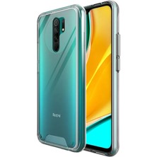 Zebana Xiaomi Redmi 9 Uyumlu Kılıf Zebana Hd Şeffaf Silikon Kılıf Şeffaf