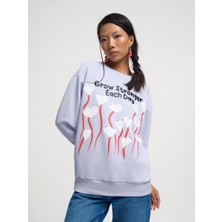 Loft Oversize Kadın Sweatshirt