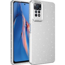 Xiaomi Redmi Note 12 Pro 4g Kılıf Kamera Korumalı Simli Renkli Parlak Silikon Kapak (Koton)