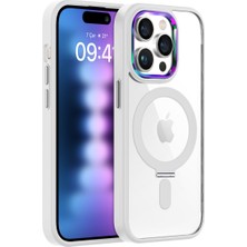 Buff iPhone 15 Pro Max Bumpermag Kılıf White