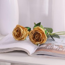 Breeze 10 Parça Gül Yapay Çiçek Gerçekçi Tek Kök Ipek Gül Buketi H (Yurt Dışından)