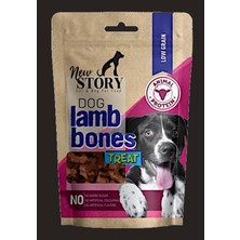 New Story Dog Lamb Bones Kuzu Etli Köpek Ödülü Yumuşak, Atıştırmalık 80 gr