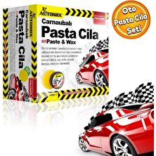 Badem10 Automix Araba Araç Otomobil Oto Koruma Temizlik Parlatma Pasta Cila Seti 200GR MIX020 25250