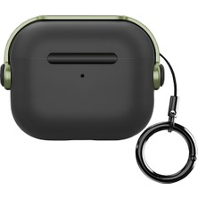 Buff Airpods Pro 2 Djpods Kılıf Black-Dark Green