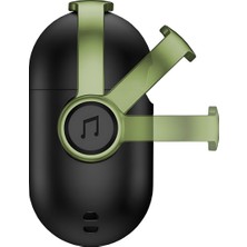 Buff Airpods Pro 2 Djpods Kılıf Black-Dark Green