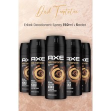 Axe Dark Temptation Erkek Deodorant Sprey 150 ml x 5 Adet